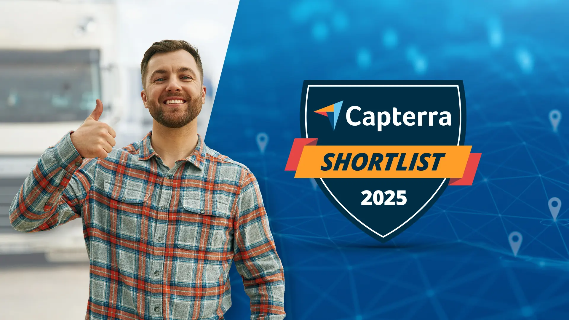 One Step GPS ranked in Capterra's 2025 Shortlist for Fleet Management