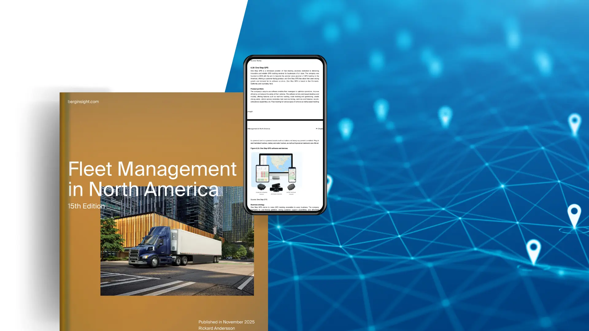 Berg Insight Names One Step GPS Among Top Fleet Management Providers in its 2025 Report