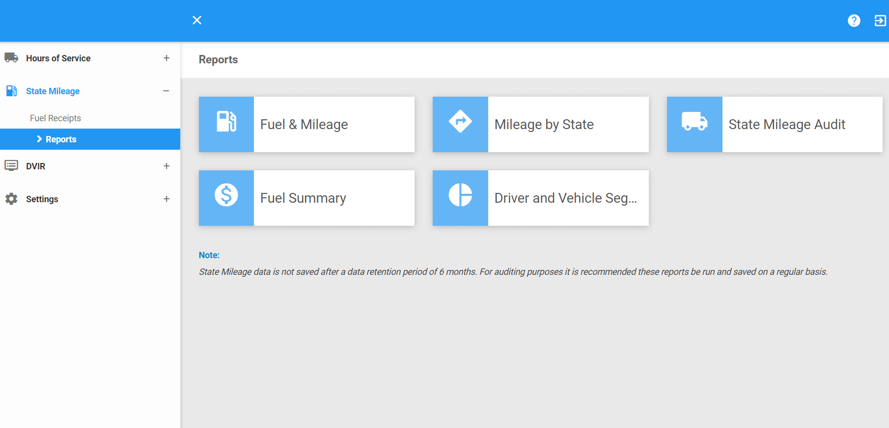 One Step GPS Fleet Tracking map from phone app