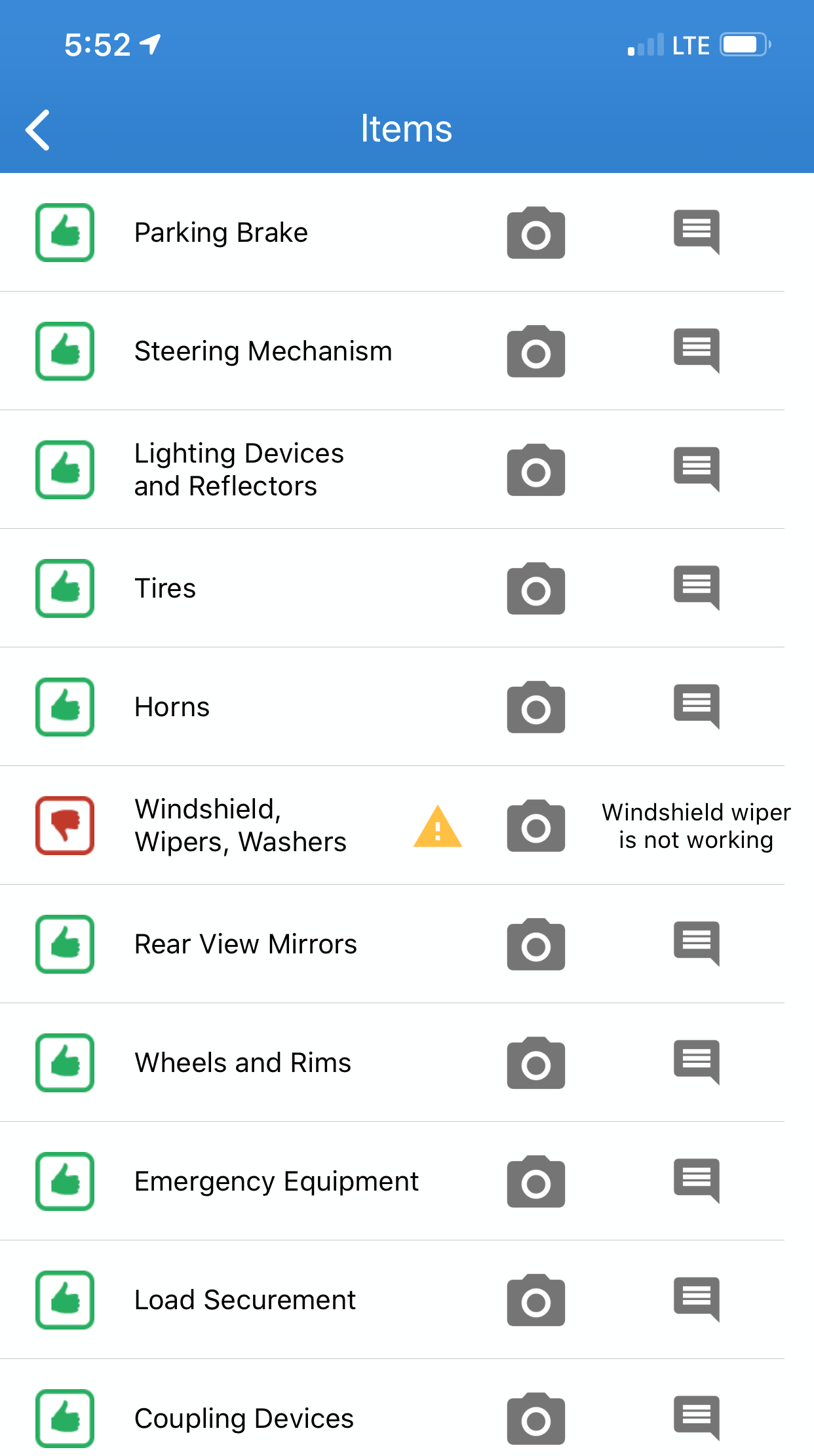 One Step GPS Fleet Tracking map with routes and stops displayed