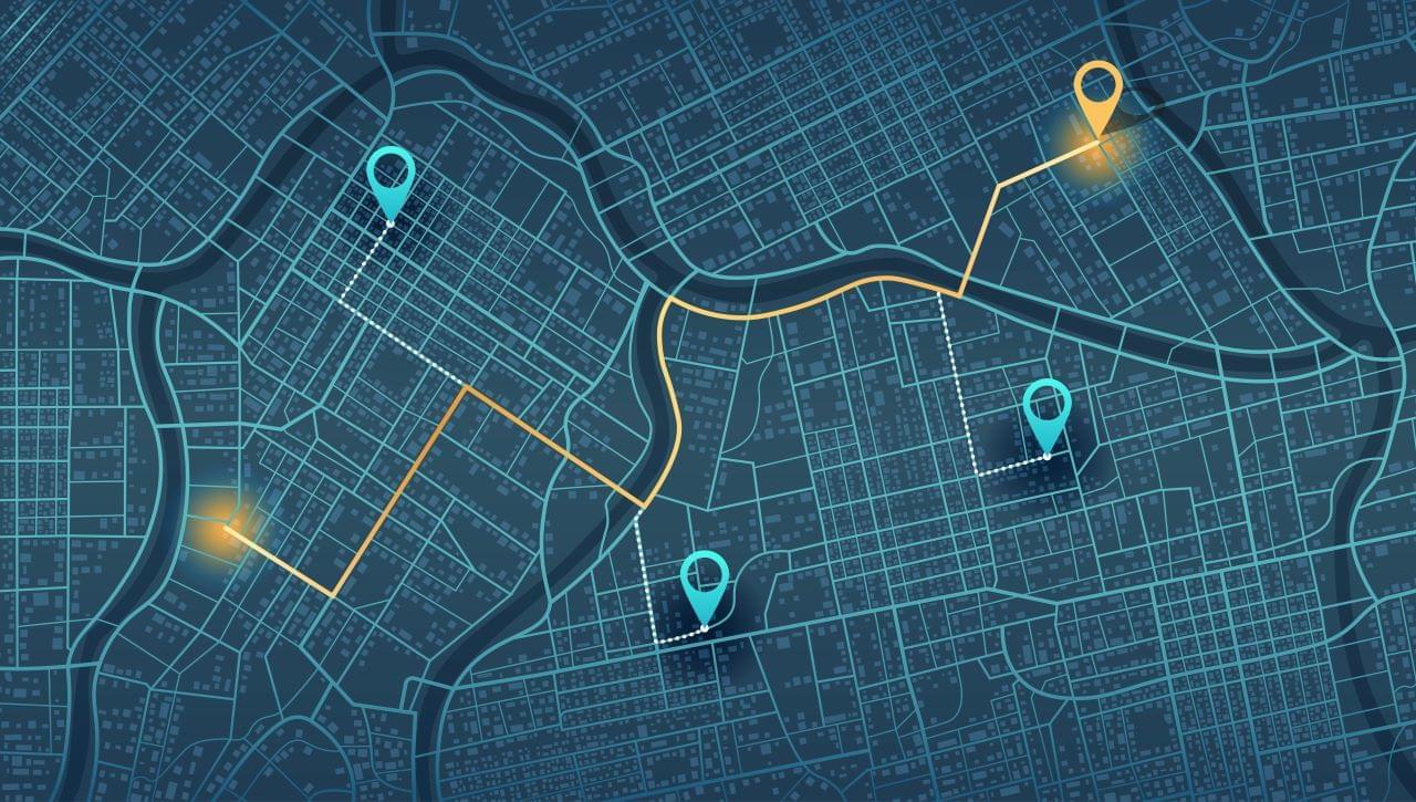 Improved routing with GPS tracking device