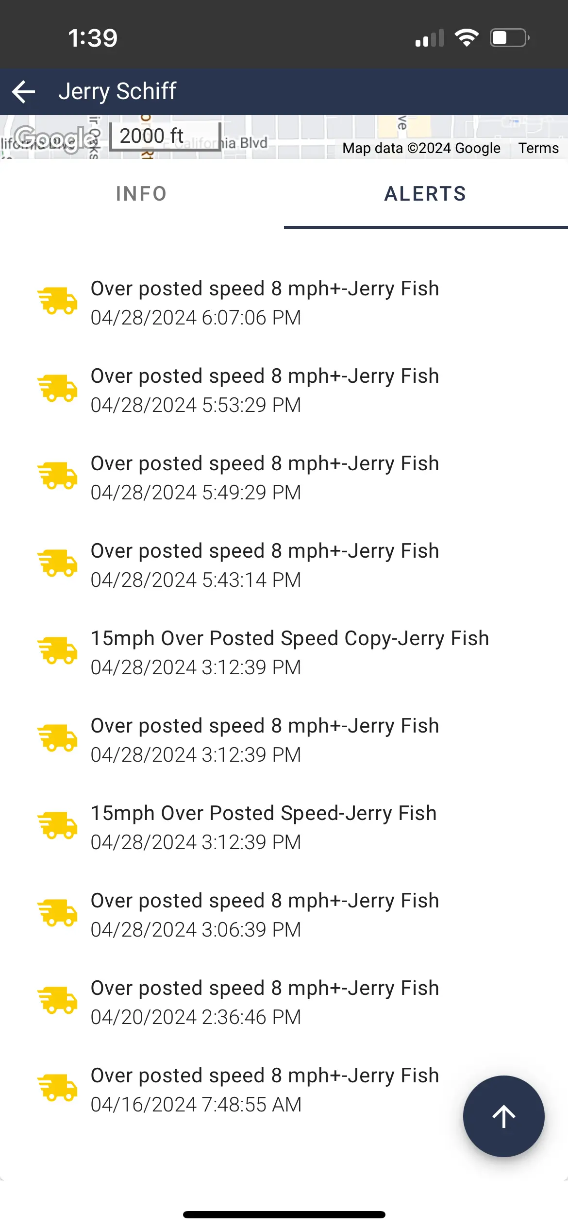 Screenshot Mobile-Alerts