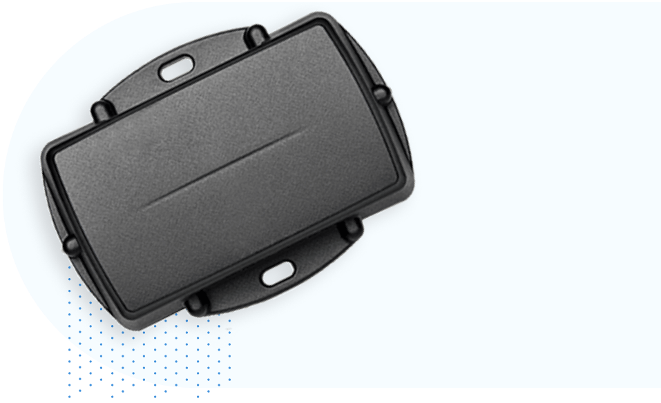 Battery powered tracker unit