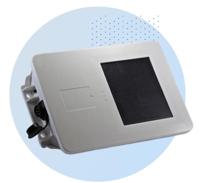 Solar-powered tracker