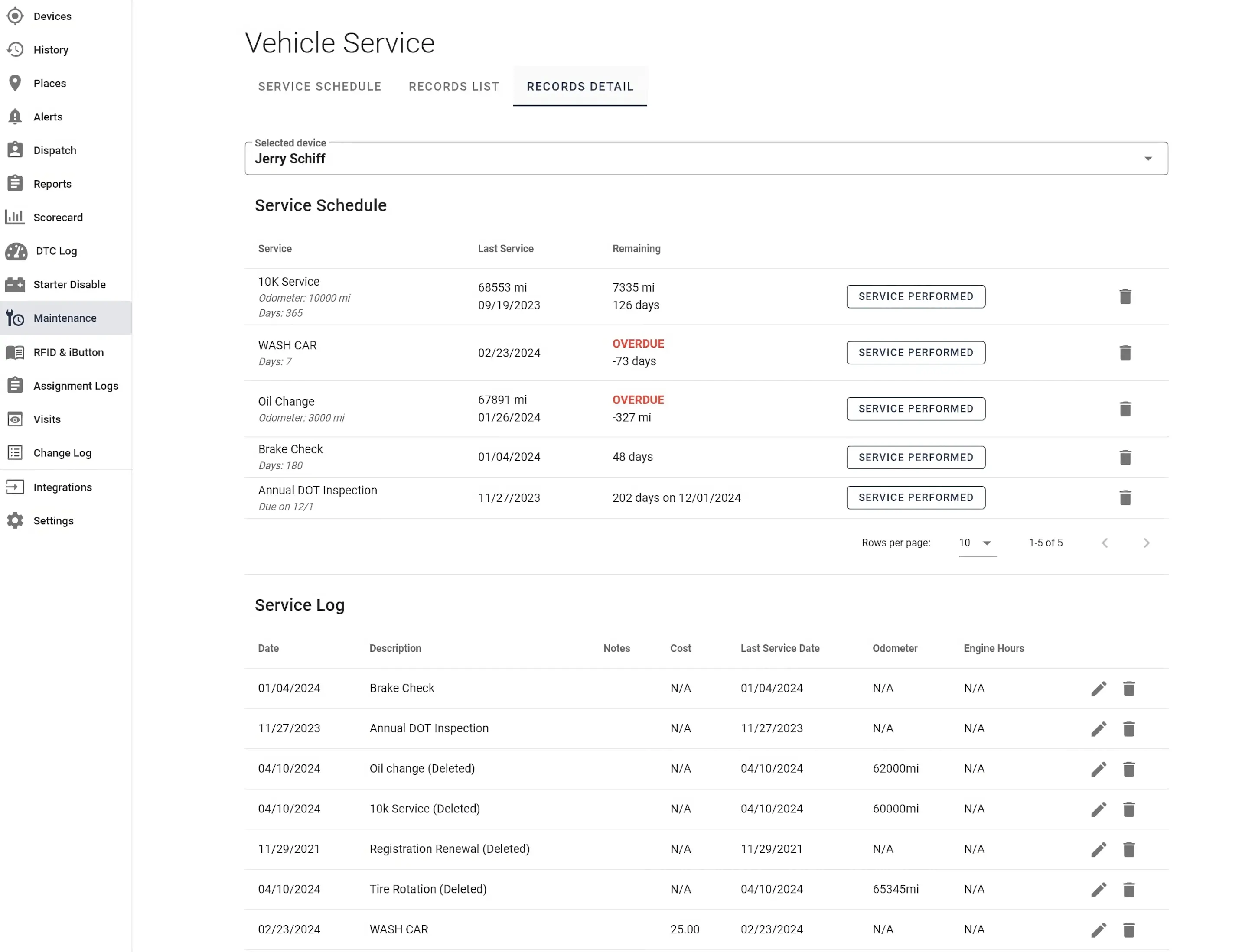Screenshot of OSG platform maintenance page